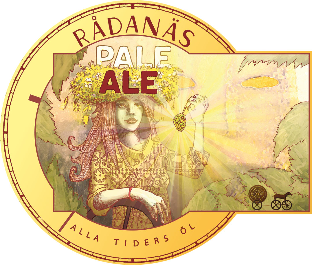 Etikett av Pale Ale 5,2%